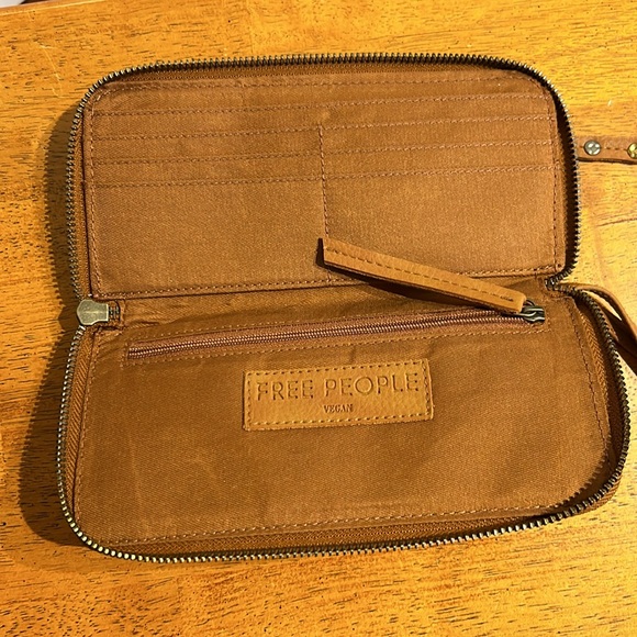 Free People Vegan Leather Wallet - Picture 2 of 3
